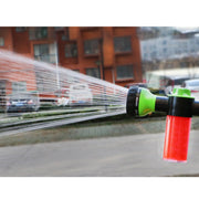 洗車フォームガン 泡洗浄 散水ノズル 洗剤タンク ホース用 カー用品 シャワーヘッド スプレーガン ボトル 噴射 ガーデニング 水やり 薬剤散布 大掃除