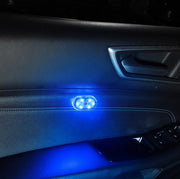 自動車用ルームランプ 車内灯 USB充電式 磁石 マグネット LEDライト イルミライト リチウム 車用品 カー用品 カーアクセサリー 小型 点滅 装飾 電飾 デコレーション 内装パーツ