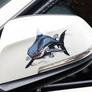 カーステッカー 車用ステッカー ボディステッカー シール 鮫 サメ 熊 クマ 迫力 恐ろしい 恐怖顔 自動車 愛車 外装 装飾 デコレーション かっこいい おしゃれ カーアクセサリー 自動車グッズ