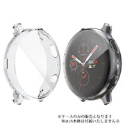 GalaxyWatchActive2用ケース カバー TPU クリア ギャラクシー用 ウォッチ アクティブ2 ソフトカバー 44mm 40mm 保護 透明 傷防止 衝撃 汚れ おしゃれ カラー 付け替え シンプル カラバリ豊富 サムスン互換品 Samsung互換品 スマートウォッチアクセサリー