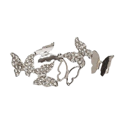 シューピアス シューズピアス シューパーツ シューズアクセサリー レディース メンズ シルバー×蝶 バリエーション画像
