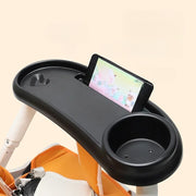 ベビーカー用テーブル フードトレー ドリンクホルダー カップホルダー スナックトレイ ボトルホルダー スマホホルダー 後付け 取付簡単 お出かけ 外出 便利 ベビーカー用アクセサリー