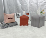 ティッシュケース ティッシュカバー ペーパーホット ティッシュボックス ティッシュ ケース 日用品 生活雑貨 インテリア 雑貨 レザー調 キューブ スクエア 正方形 かわいい おしゃれ 卓上 コンパクト シンプル 収納