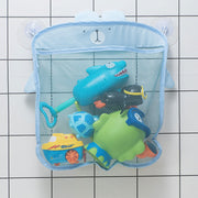 ウォールポケット 小物収納ネット おもちゃ収納ネット お風呂片付け メッシュ 吸盤 取付簡単 化粧品 浴室 整理 清潔 バス 衛生的 水はけ 水切り 子ども 子供 赤ちゃん