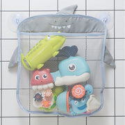 ウォールポケット 小物収納ネット おもちゃ収納ネット お風呂片付け メッシュ 吸盤 取付簡単 化粧品 浴室 整理 清潔 バス 衛生的 水はけ 水切り 子ども 子供 赤ちゃん