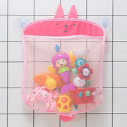 ウォールポケット 小物収納ネット おもちゃ収納ネット お風呂片付け メッシュ 吸盤 取付簡単 化粧品 浴室 整理 清潔 バス 衛生的 水はけ 水切り 子ども 子供 赤ちゃん