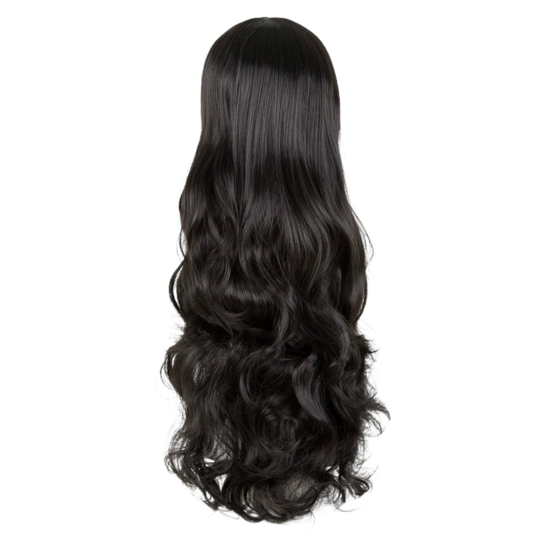 フルウィッグ 全頭かつら ロング レディース カール 巻き髪 前髪 自然 ナチュラル つけ毛 ヘアアレンジ ゆるふわ 小顔効果 ヘアアクセサリー 可愛い カツラ 女性 コスプレ イメチェン おしゃれ