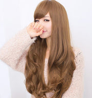 フルウィッグ 全頭かつら ロング レディース カール 巻き髪 前髪 自然 ナチュラル つけ毛 ヘアアレンジ ゆるふわ 小顔効果 ヘアアクセサリー 可愛い カツラ 女性 コスプレ イメチェン おしゃれ
