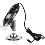 デジタル顕微鏡 1600倍 PC パソコン 顕微鏡 USB USB式顕微鏡 マイクロスコープ LED LEDライト ライト付き 鮮明 高倍率 観察 電子顕微鏡
