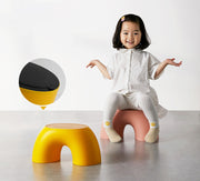 子供用スツール キッズローチェア 子供用椅子 キッズチェア いす イス 踏み台 ロータイプ カラフル かわいい こども 半円形