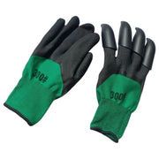 ガーデングローブ 農作業用手袋 ガーデニンググローブ 爪付き 穴掘り 植え替え 土いじり 草むしり 園芸 農業 畑仕事 庭仕事 手袋 シンプル スコップいらず