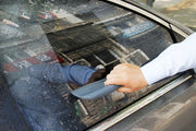 水切りワイパー ガラスワイパー ガラス清掃用品 スクイジー 車用 掃除用具 洗車用品 窓掃除 カー用品 ワイパーブレード ボディ ガラス シリコン製 ソフト やわらかい 傷つけにくい シンプル 便利グッズ 黒 英字入り
