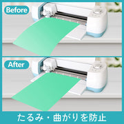 Cricut Explore用延長トレイ エクステンショントレイ クリカット用アクセサリー たるみ 曲がり 落下 防止 エクステンダー 取付簡単 クリカットエクスプローラー アタッチメント ハンドメイド クラフト DIY