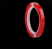 両面テープ 3m 幅8mm 厚1mm クリアテープ 粘着テープ 両面粘着剤 多目的 日用品雑貨 強力 洗える 防水 車内 屋内 壁掛け 多用途