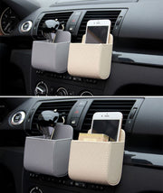 車用収納ホルダー 収納ボックス 車用スマホホルダー 携帯ホルダー スマホホルダー カーアクセサリー カー用品 吹き出し口 簡単取り付け シンプル おしゃれ 収納 小物入れ
