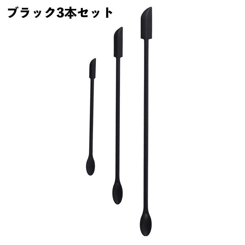 スパチュラ 3本セット メイク道具 化粧用品 ヘラ スティック 商品画像4