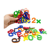 マグネット アルファベット 英語 数字 勉強 楽しい 子供 小学生 おもちゃ 大文字 小文字 子供 小学生 お風呂 冷蔵庫 誕生日 プレゼント お祝い プチギフト 知育玩具
