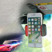 車用スマホホルダー スマートフォンホルダー スマホスタンド 車載ホルダー サンバイザー取り付け クリップ式 360°回転 角度調節 便利 取り付け簡単 シンプル 車用品 カー用品 カーグッズ カーアクセサリー