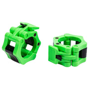 バーベルカラー バーベルクリップ ダンベルクリップ ダンベルロック 2個セット 5cm ワンタッチ プレートストッパー 留め具 スポーツ用品 トレーニング用品 フィットネス用品 スプリングカラー 筋トレ ウェイト調整 シンプル 青 黒 赤 ピンク 緑 黄 灰 橙
