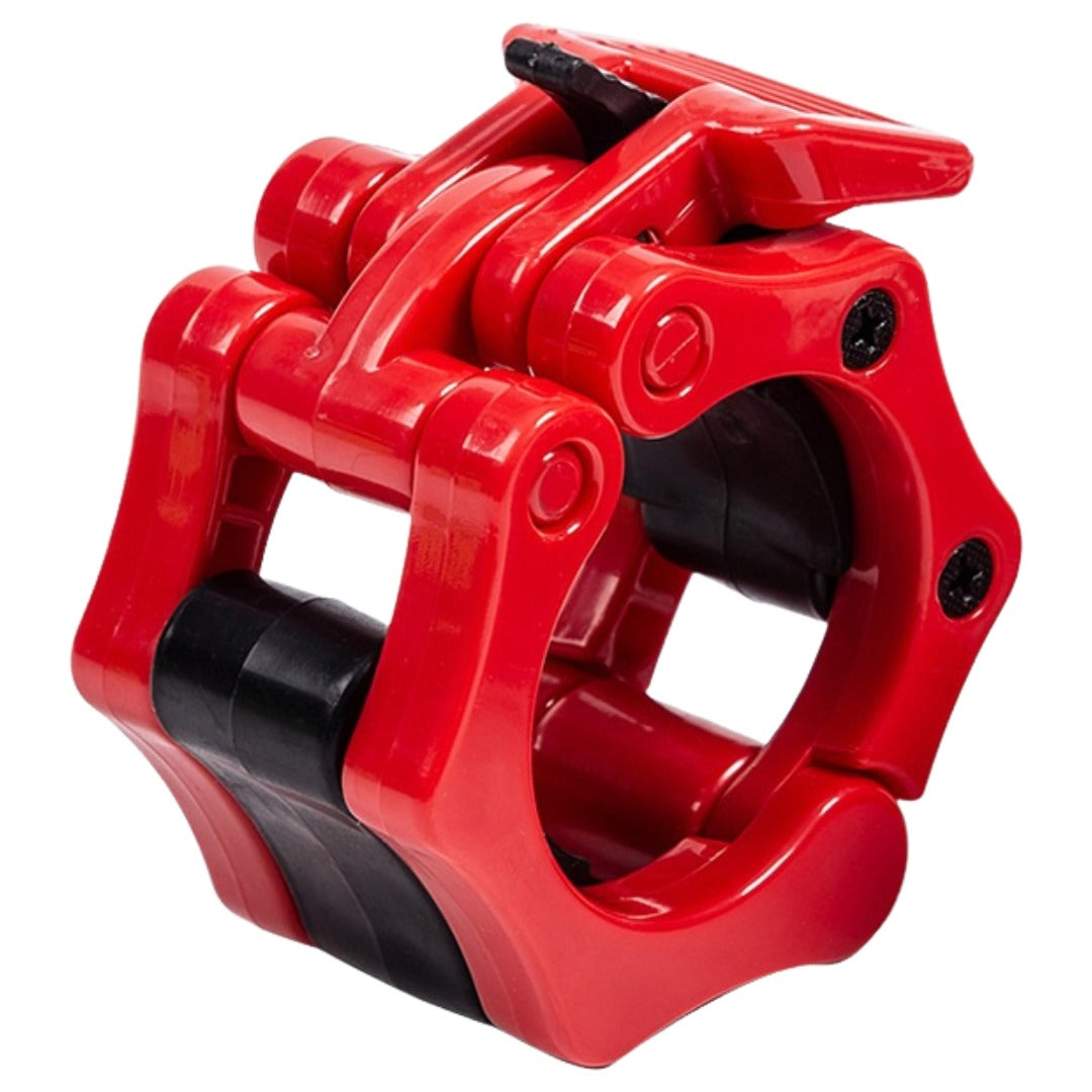 バーベルカラー バーベルクリップ ダンベルクリップ ダンベルロック 2個セット 5cm ワンタッチ プレートストッパー 留め具 スポーツ用品 トレーニング用品 フィットネス用品 スプリングカラー 筋トレ ウェイト調整 シンプル 青 黒 赤 ピンク 緑 黄 灰 橙
