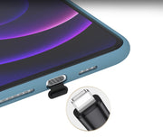 コネクタカバー Type-C Apple Lightning コネクタキャップ スマホアクセサリー iPhone Android 保護 防塵 防水 差込口 貼付けタイプ 紛失防止