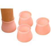 椅子脚カバー 椅子足キャップ 4個セット 1脚分 円形 椅子用部品 イス用部品 シリコン 傷防止 汚れ防止 滑り止め 保護 パッド フローリング 畳