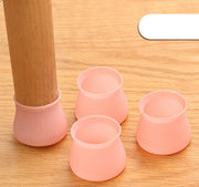 椅子脚カバー 椅子足キャップ 4個セット 1脚分 円形 椅子用部品 イス用部品 シリコン 傷防止 汚れ防止 滑り止め 保護 パッド フローリング 畳