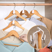 ハンガー連結フック 6個入り ジョイントフック 洋服収納 クローゼット 省スペース ワードローブ収納 衣類収納 ハンガーコネクター 接続フック 生活雑貨 整理 スッキリ 便利