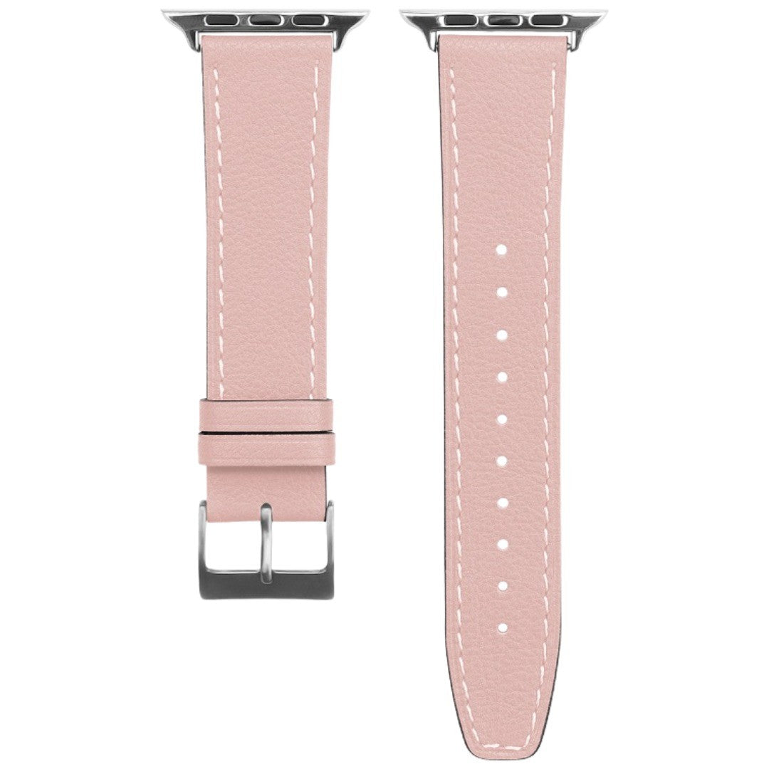 腕時計用ベルト apple watch用ベルト 互換バンド アップルウォッチ フェイクレザー 交換ベルト レディース メンズ 男女兼用 付け替え 着せ替え 単色 無地 おしゃれ かわいい かっこいい series 6 5 4 3 2 1 SE 38mm 40mm 42mm 44mm ピンク 灰 茶 黒