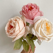 造花 一輪 1本 バラ 薔薇 ローズ 花材 フェイクフラワー アートフラワー 人工観葉植物 インテリア 花飾り 枯れない リアル
