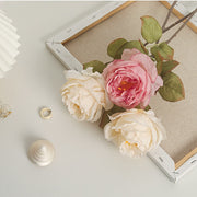 造花 一輪 1本 バラ 薔薇 ローズ 花材 フェイクフラワー アートフラワー 人工観葉植物 インテリア 花飾り 枯れない リアル