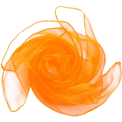 リトミックスカーフ 60×60cm 単品 キッズ 子供 子ども オレンジ バリエーション画像