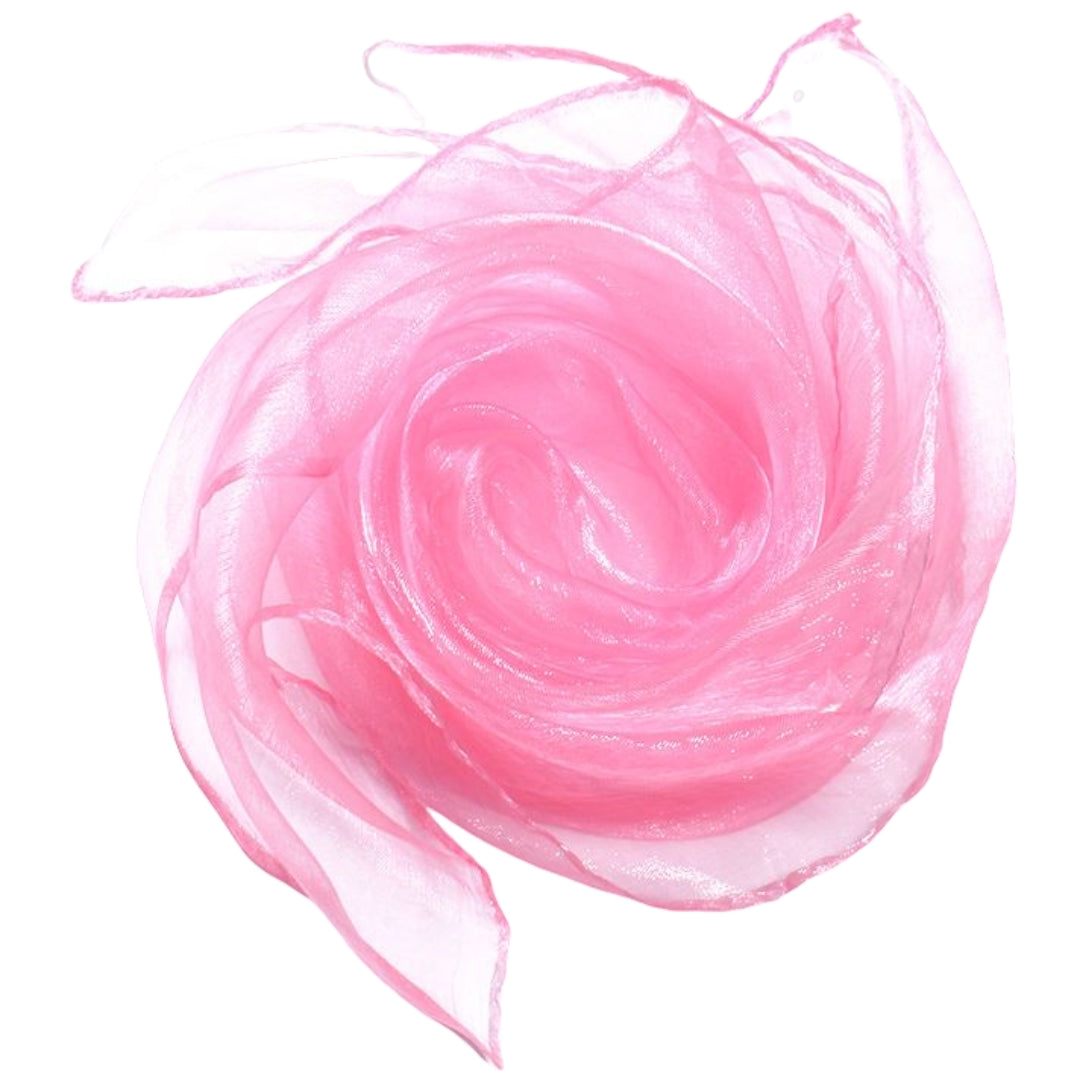 リトミックスカーフ 60×60cm 単品 キッズ 子供 子ども ピンク バリエーション画像