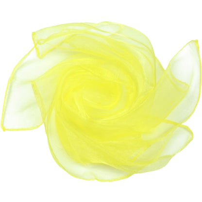 リトミックスカーフ 60×60cm 単品 キッズ 子供 子ども イエロー バリエーション画像