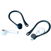 AirPods イヤーフック 両耳用 エアーポッズ 耳掛け 紛失 落下 外れ 脱落 防止 ランニング ジョギング スポーツ 単色 無地 シンプル