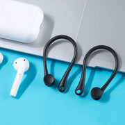 AirPods イヤーフック 両耳用 エアーポッズ 耳掛け 紛失 落下 外れ 脱落 防止 ランニング ジョギング スポーツ 単色 無地 シンプル