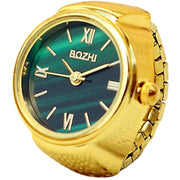 リングウォッチ 指輪時計 指時計 アナログ ラウンドウォッチ 丸型 フリーサイズ レディース メンズ ユニセックス アクセサリー お洒落 シンプル スタイリッシュ 可愛い かっこいい カジュアル プレゼント ギフト 贈り物 男女兼用