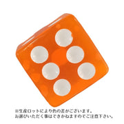 サイコロ ダイス さいころ ６面 ドットダイス クリア 半透明 １６mm １６ミリ 立方体 四角形 真四角 ボードゲーム テーブルボードゲーム 双六 おもちゃ イベント パーティー ゲーム