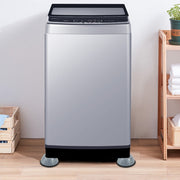 防振パッド 足パッド 4個セット 洗濯機 生活家電 アクセサリー 洗濯機用品 パッド グレー スリップストップ サイレントサポート ユニバーサルスタンド かさ上げ台 洗濯機台 滑り止め
