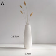 花瓶 花びん フラワーベース 花器 陶器 セラミック 装飾 インテリア ホワイト リビング 寝室 玄関 おしゃれ シンプル 北欧風