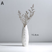 花瓶 花びん フラワーベース 花器 陶器 セラミック 装飾 インテリア ホワイト リビング 寝室 玄関 おしゃれ シンプル 北欧風