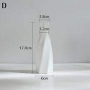 花瓶 花びん フラワーベース 花器 陶器 セラミック 装飾 インテリア ホワイト リビング 寝室 玄関 おしゃれ シンプル 北欧風