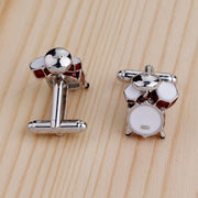カフスボタン メンズ アクセサリー スーツ パーティ 結婚式 2次会 記念日 フォーマル ギフト プレゼント ドラム 星 リーフ ユニーク カジュアル ファッション雑貨