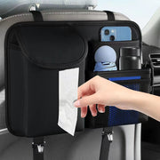 シートバックポケット 車載 カーポケット 後部座席 収納ポケット 小物入れ ティッシュ 車内収納 カー用品 取付簡単 便利