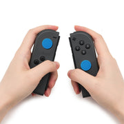 アナログスティックカバー 同色4個セット スイッチ ボタンカバー Nintendo Switch joy-con用 ボタンキャップ スティックキャップ 単色 シンプル リペア イメチェン Switch Lite用 任天堂スイッチ用