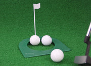 ホールカップ パターマット ポール メンズ レディース ゴルフ用品 ゴルフアクセサリー パッティング トレーニング用 練習器具 コンパクト インドア