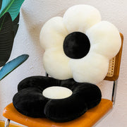 フロアクッション シートクッション 直径50cm 花 フラワー 座布団 抱き枕 背もたれ 背当て 椅子用 厚手 インテリア 可愛い