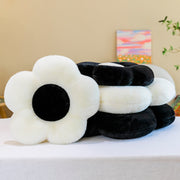 フロアクッション シートクッション 直径35cm 花 フラワー 座布団 抱き枕 背もたれ 背当て 椅子用 厚手 インテリア 可愛い