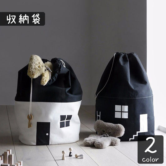 収納袋 巾着袋 ストレージ ぬいぐるみ おもちゃ 折りたたみ 商品画像