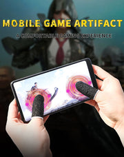 指サック 10個セット スマホ用 ゲーム スマホゲーム モバイル タブレット ゲーミング 滑り止め 薄型 高感度 耐久性 iPhone Android